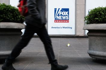 Fox News sign 