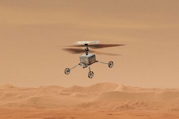 Concept for NASA Mars helicopters