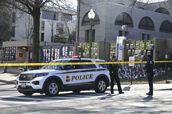 Israeli Embassy Police Fire