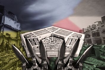 Pentagon US Missiles Ukraine Palestine Destruction