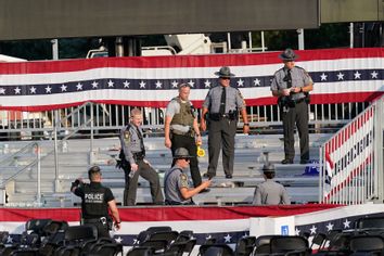 Butler Pennsylvania Law Enforcement Police Trump Rally