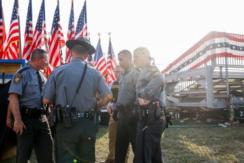 Butler Pennsylvania Law Enforcement Police Trump Rally Assassination