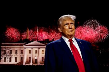 Donald Trump; White House; Fireworks