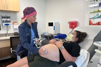 Taylar Swartz patient ultrasound