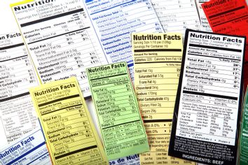 Nutritional Labels