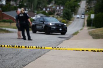 Police around Thomas Matthew Crooks home shooter