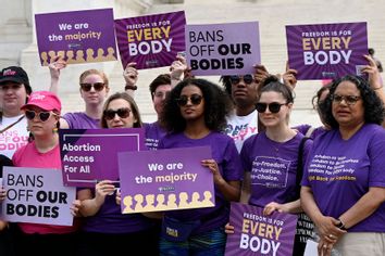 Abortion rights advocates pro-choice SCOTUS