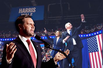JD Vance; Kamala Harris; Tim Walz