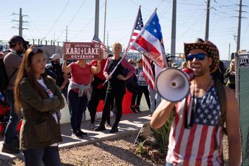 Maricopa County Arizona Election Fraud Protest MAGA