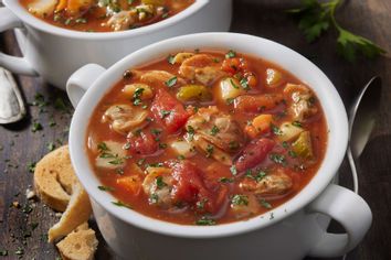 Tomato Based Clam Chowder