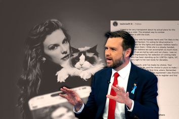 JD Vance Taylor Swift Cat