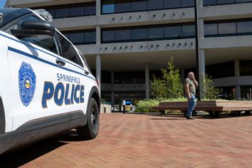 Springfield Ohio City Hall Police Car