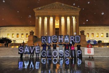 Save Richard Glossip protest SCOTUS