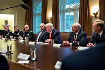 Donald Trump military leaders