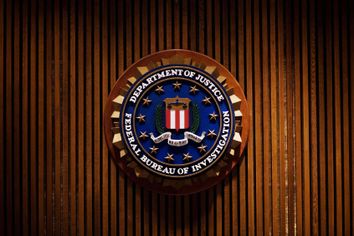 Federal Bureau of Investigation FBI crest symbol