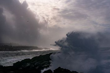 Oregon coast bomb cyclone