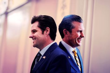 Matt Gaetz and Pete Hegseth