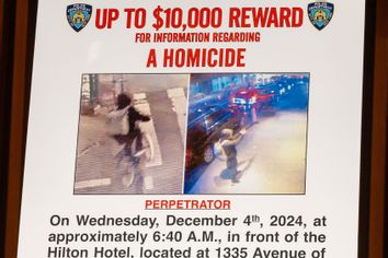 Wanted Poster United Healthcare CEO Brian Thompson shooter NYPD