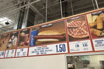 Costco Food Court Sign