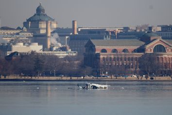 Emergency Crews Respond To Aircraft Crash Plane