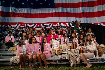 Kamala Harris black women supporters Alpha Kappa Alpha Sorority