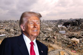 Donald Trump view of destruction in Gaza, Jabalia