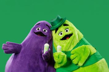 Grimace and his uncle