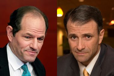 Former New York governor Spitzer speaks at the Reuters Global Financial Regulation Summit in New York
