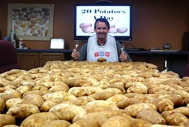 Image for This is what it's like to eat only potatoes for 60 days
