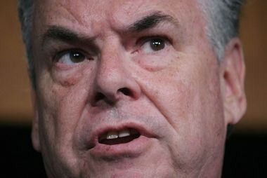Image for Peter King promises to be polite at his anti-Islam HUAC hearings