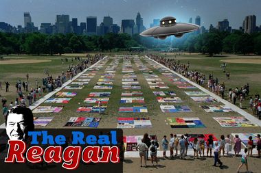 Image for Ronald Reagan cared more about UFOs than AIDS