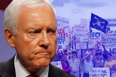 Image for Orrin Hatch's guide to avoiding a Tea Party primary challenge