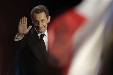 Image for Thrice-married Nicolas Sarkozy wants to save marriage from the gays