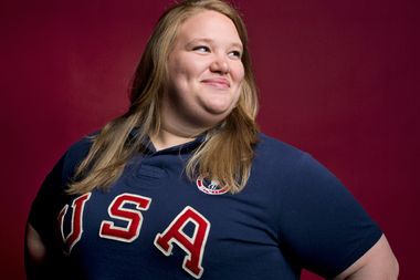 Image for Holley Mangold makes Conan look small