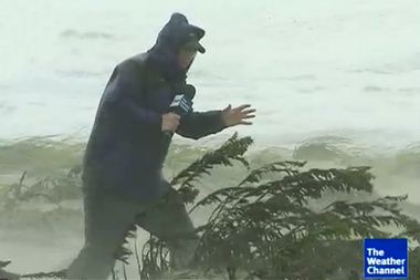 Image for Who rocked the hurricane? The Weather Channel