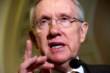 Image for Election 2014 update: Harry Reid plays the villain