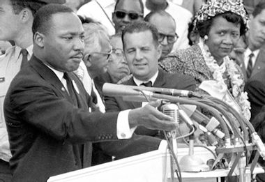 Martin Luther King; Dorothy Height