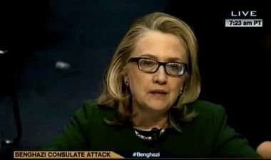 Image for Hillary Clinton blows up at Republican senator in Benghazi hearing