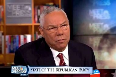 Image for The right's Colin Powell freakout