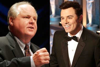 Image for Seth MacFarlane to Rush Limbaugh: Now I understand why conservatives hate the media