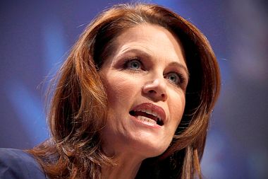 Image for Apparently God didn't tell Michele Bachmann to run for Senate