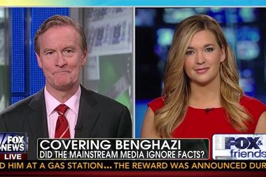 Image for Just give it up already! Fox News breaks out yet another Benghazi lie to give life to a long discredited conspiracy theory