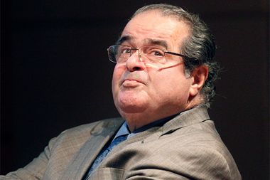 Image for Scalia's utter moral failure: How he destroys any claim to a superior system of justice