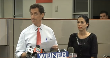 Image for Weiner staying in