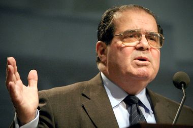 Image for Scalia's golden chance to kill unions