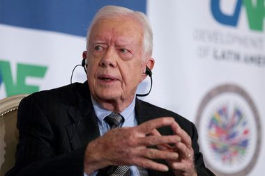 Image for Jimmy Carter flip-flops on nationwide marriage equality