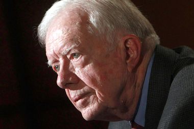 Image for Jimmy Carter says cancer has spread to brain, but he's 