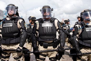 Image for Militarized police overreach: 