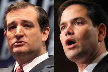 Image for #PhonyTedCruz: Rubio vs. Cruz war heats up as rival campaigns bicker over NSA surveillance