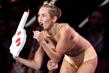 Image for In first post-VMA interview, Miley Cyrus says she planned to 
